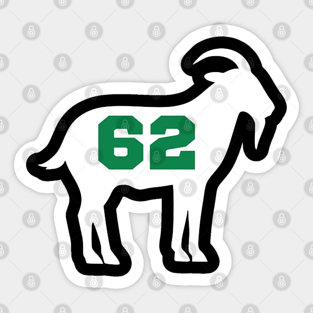 Goat 62 Sticker by Mojakolane